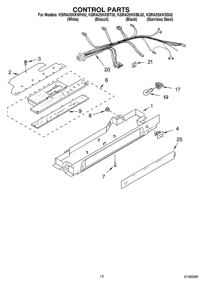 Diagram for KSRA25KKBT02