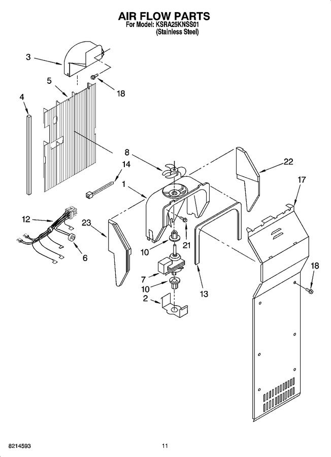 Diagram for KSRA25KNSS01