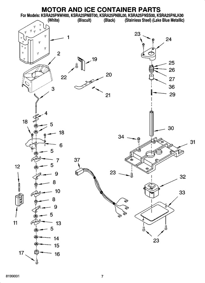Diagram for KSRA25PNBT00