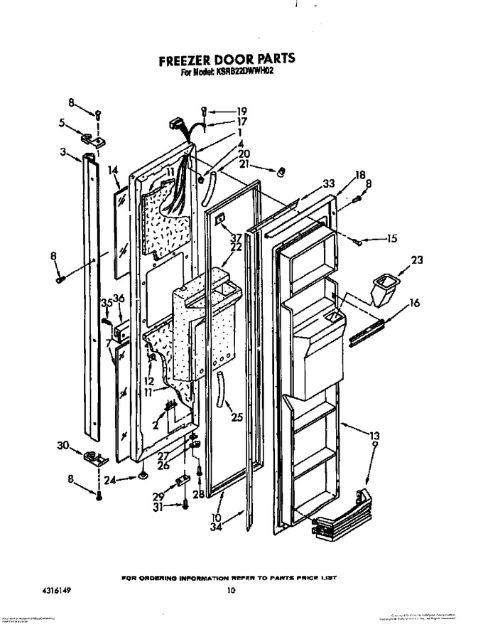 Diagram for KSRB22DWWH02