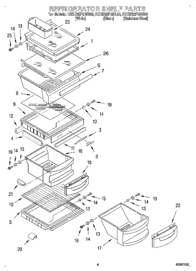 Diagram for KSRB22FGWH00