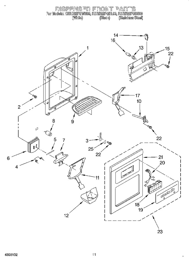 Diagram for KSRB22FGBL00