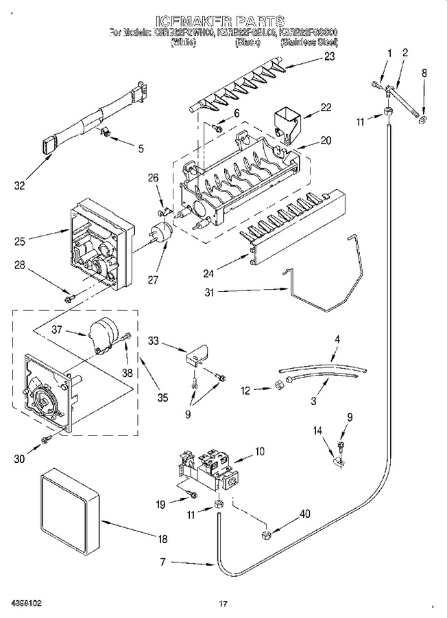 Diagram for KSRB22FGBL00