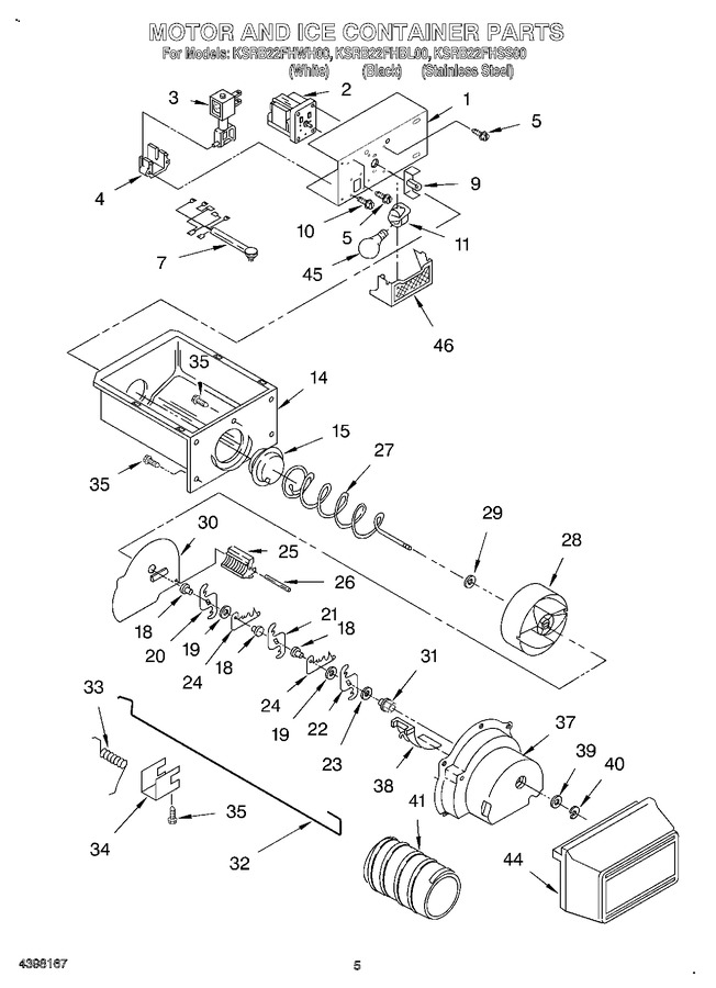 Diagram for KSRB22FHWH00