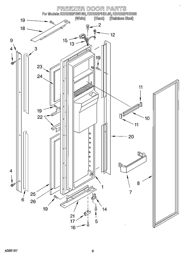 Diagram for KSRB22FHWH00