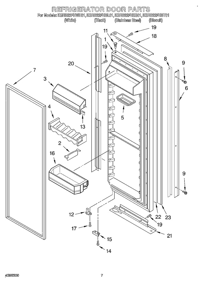 Diagram for KSRB22FHWH01