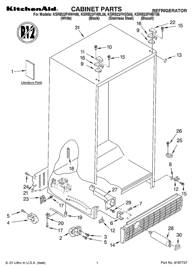 Diagram for KSRB22FHBL06