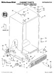 Diagram for 01 - Cabinet Parts
