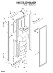 Diagram for 08 - Freezer Door Parts
