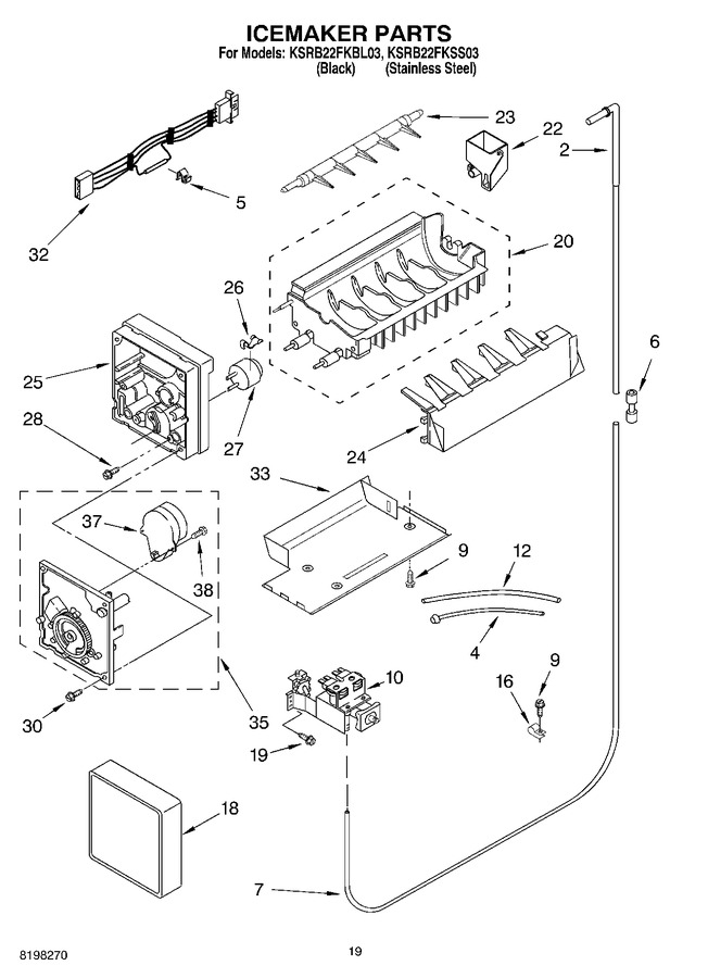 Diagram for KSRB22FKBL03