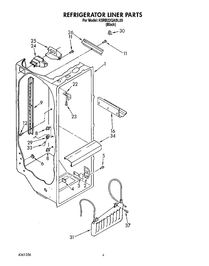 Diagram for KSRB22QABL00