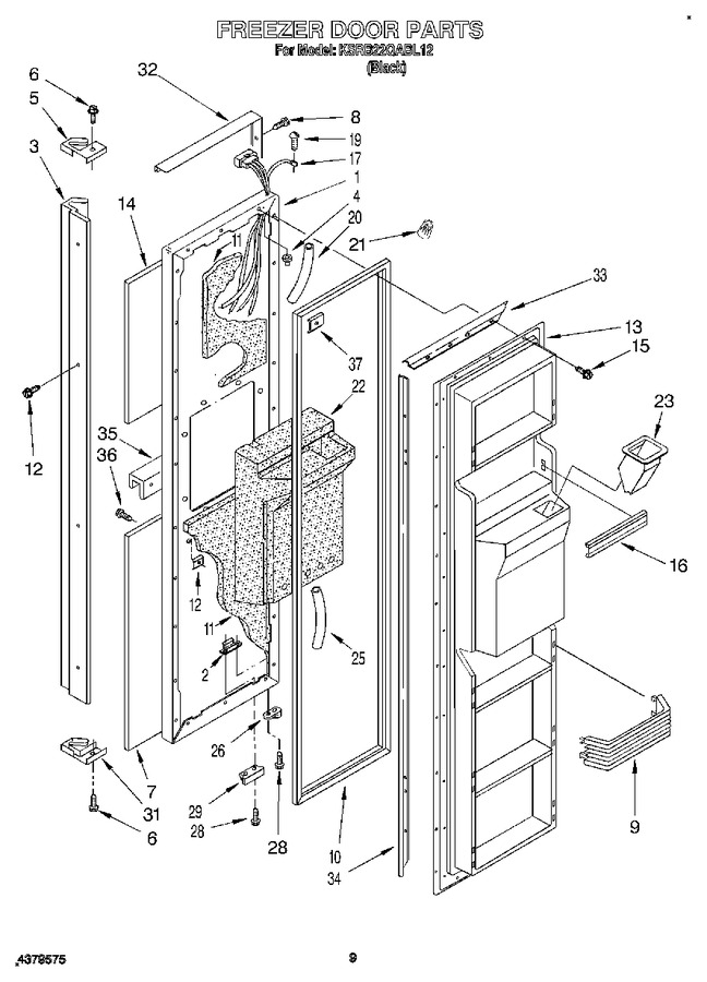 Diagram for KSRB22QABL12