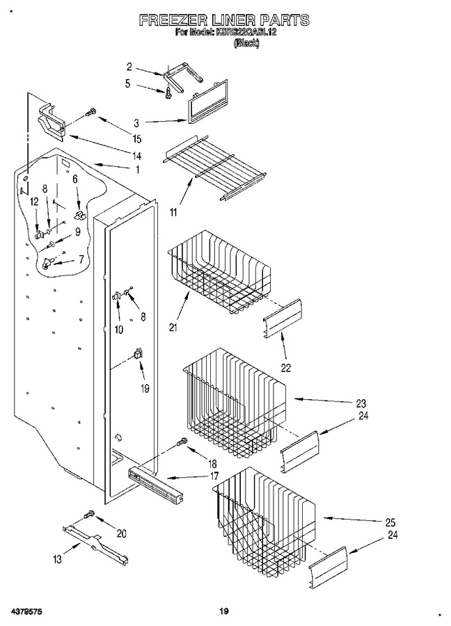 Diagram for KSRB22QABL12