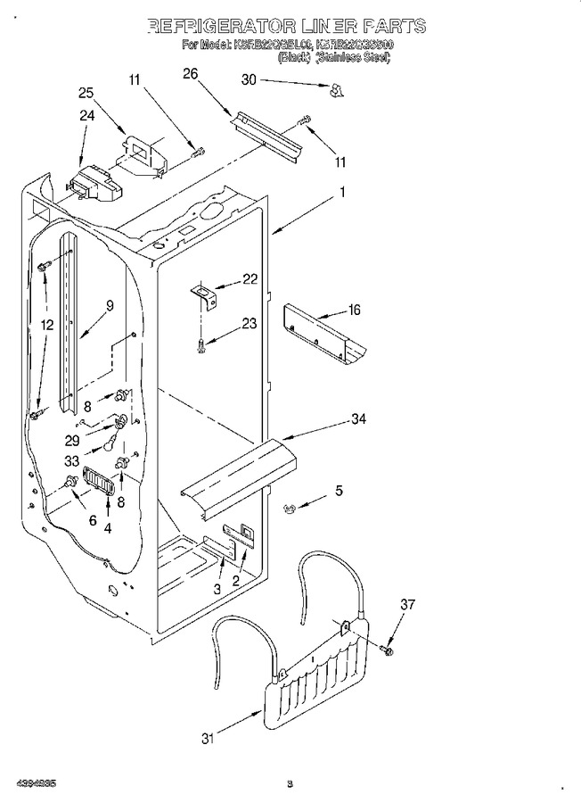 Diagram for KSRB22QGBL00