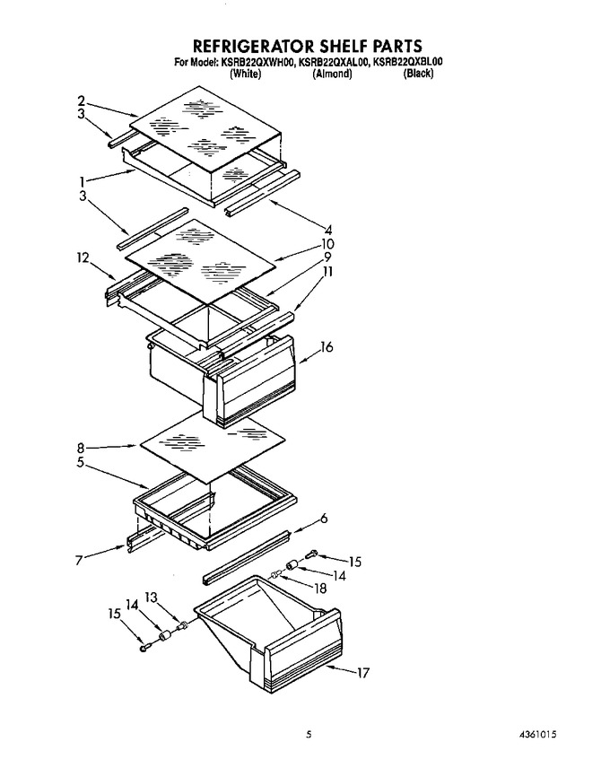 Diagram for KSRB22QXWH00