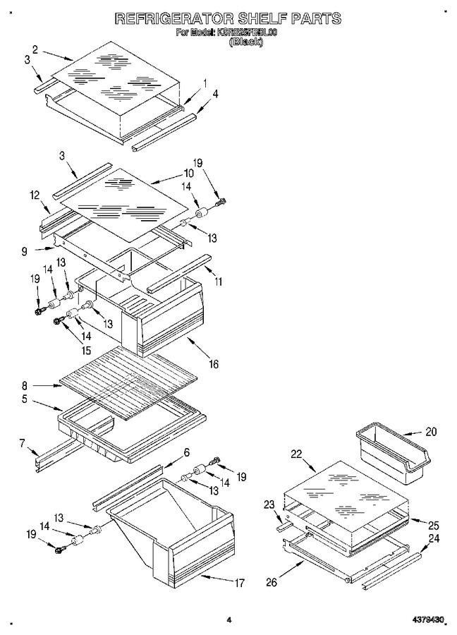 Diagram for KSRB25FBBL00