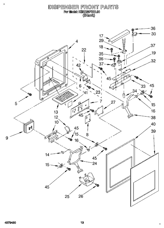 Diagram for KSRB25FBBL00