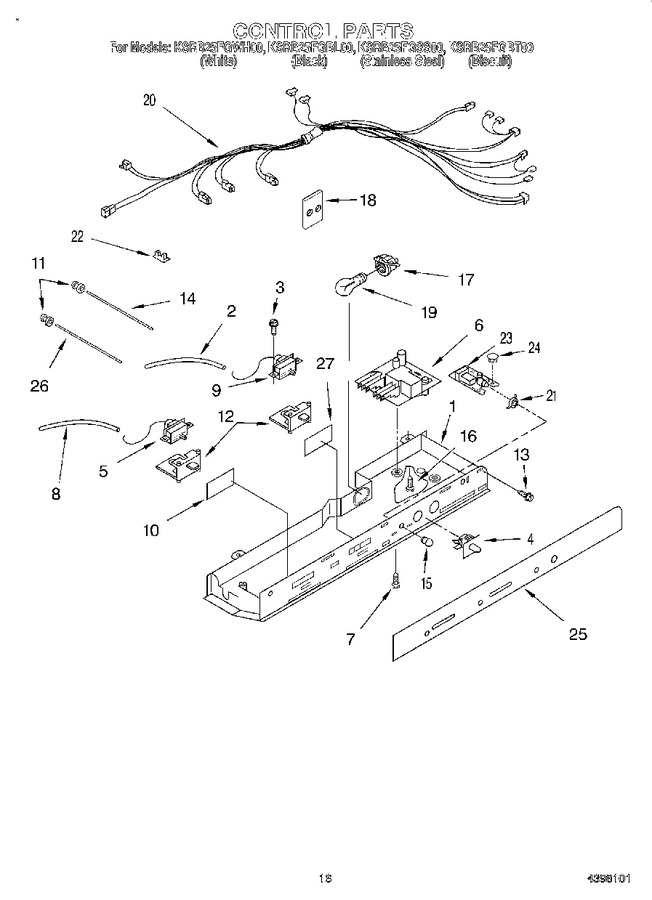 Diagram for KSRB25FGBL00