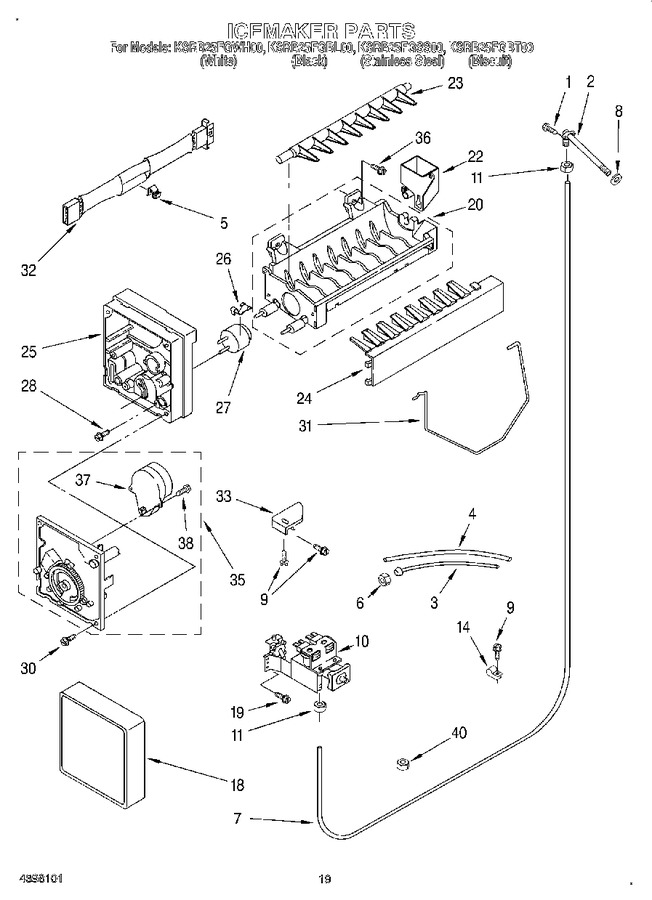 Diagram for KSRB25FGBL00