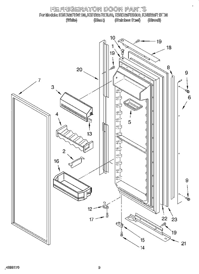Diagram for KSRB25FHWH00