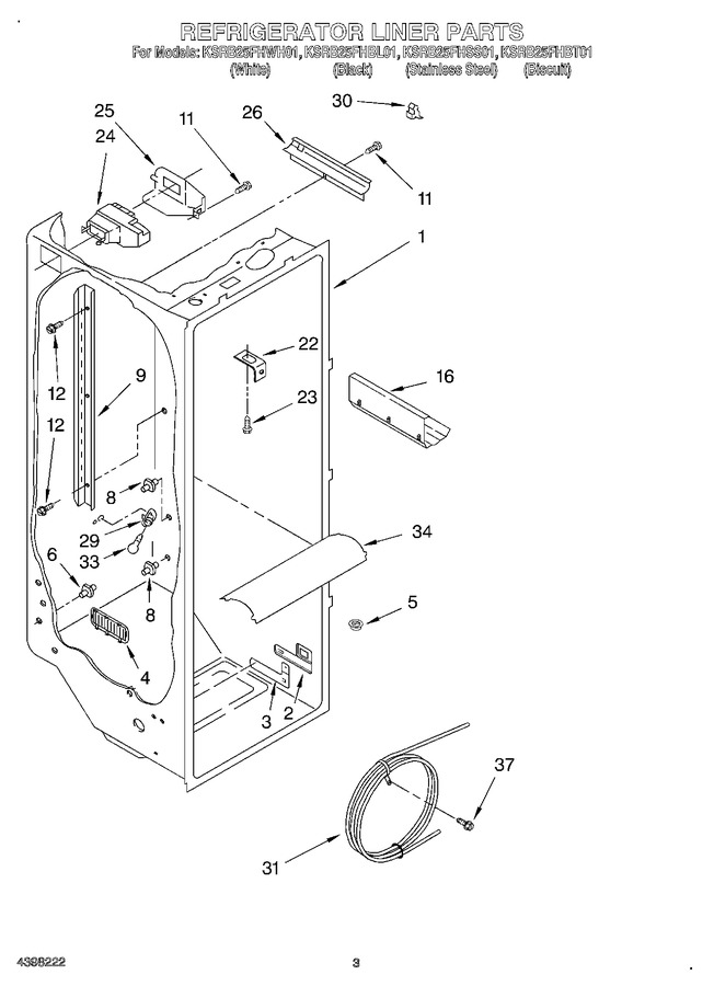 Diagram for KSRB25FHBT01