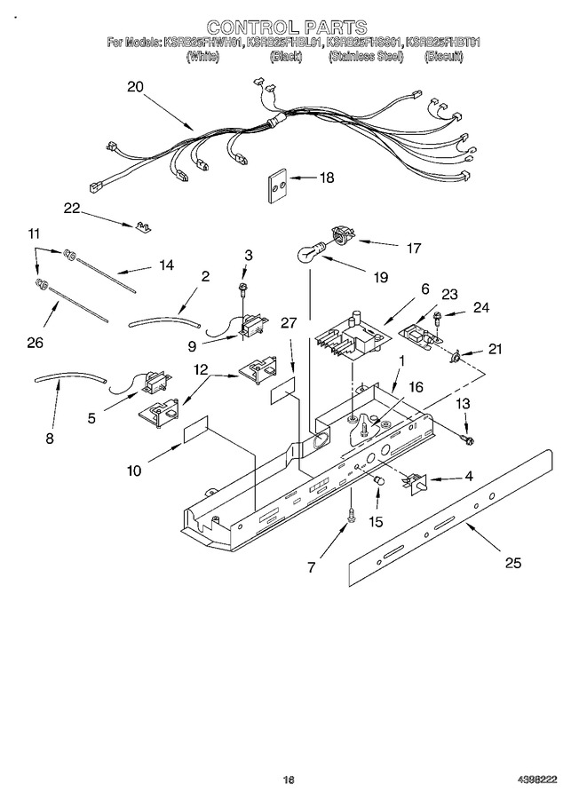 Diagram for KSRB25FHBT01