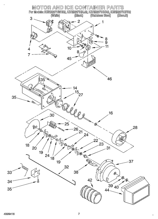 Diagram for KSRB25FHBT02
