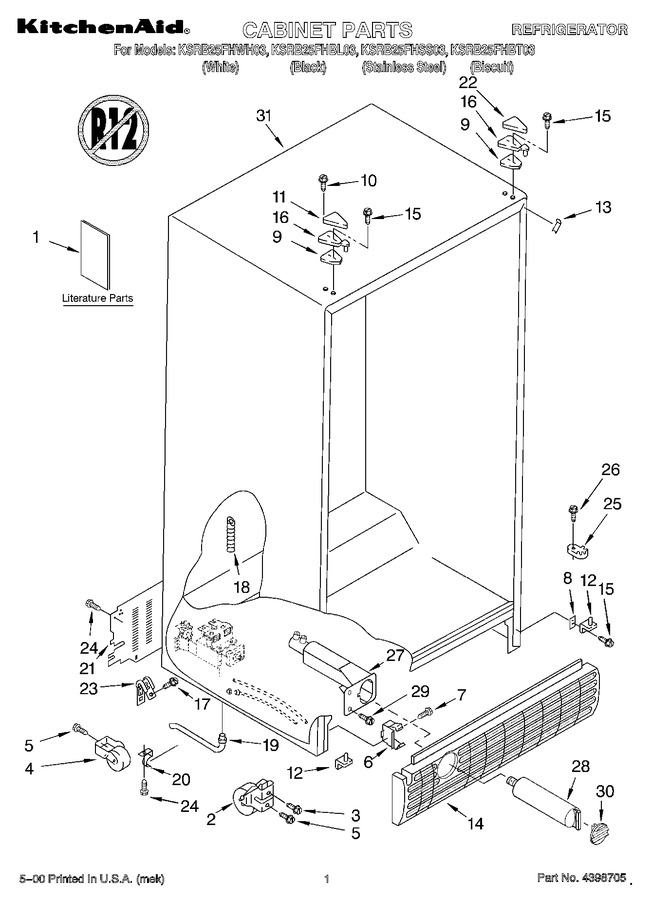 Diagram for KSRB25FHBL03