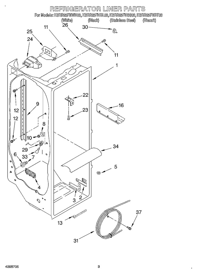 Diagram for KSRB25FHBL03