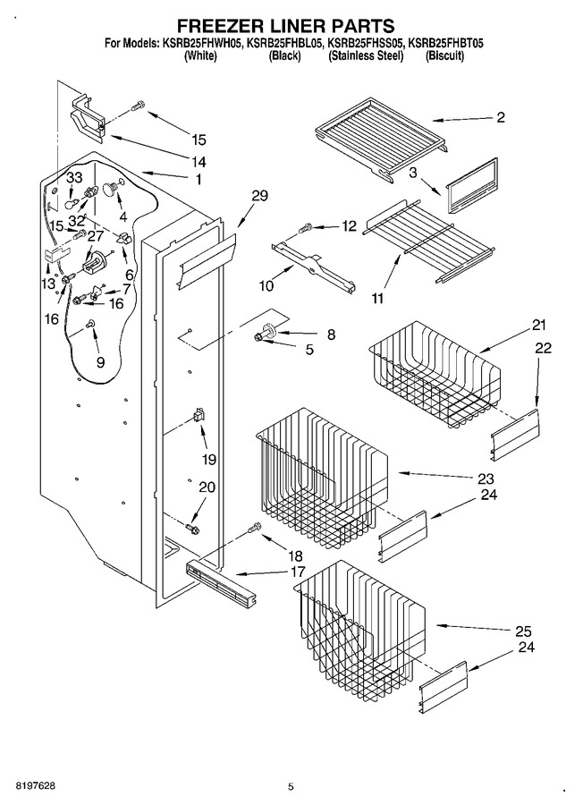 Diagram for KSRB25FHSS05