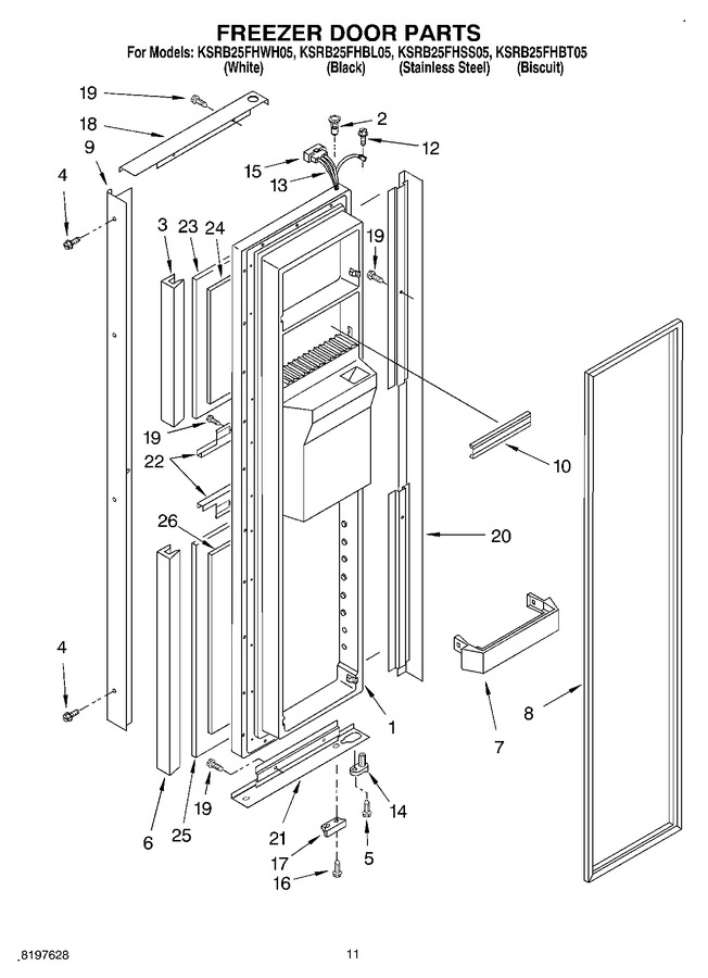 Diagram for KSRB25FHSS05