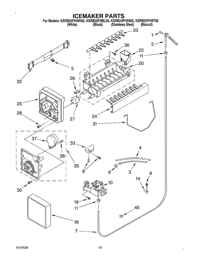 Diagram for KSRB25FHSS05