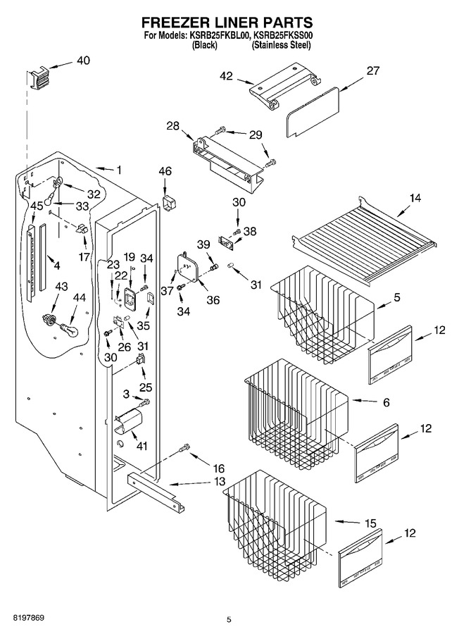 Diagram for KSRB25FKSS00