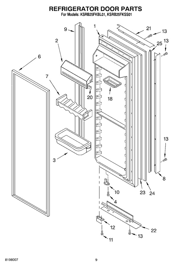 Diagram for KSRB25FKSS01