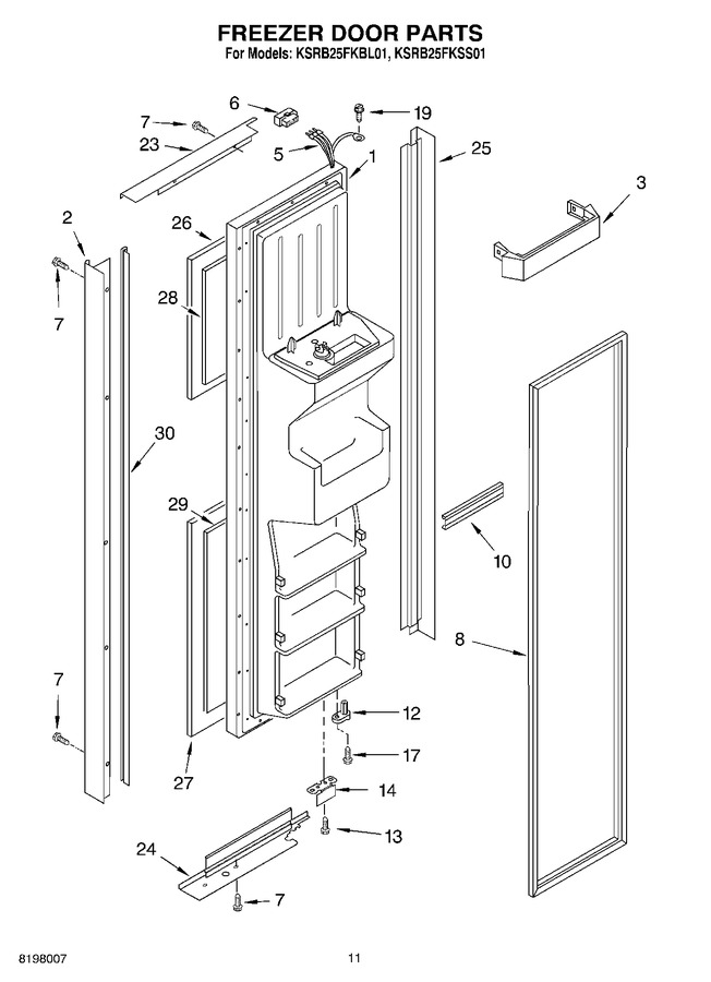Diagram for KSRB25FKSS01