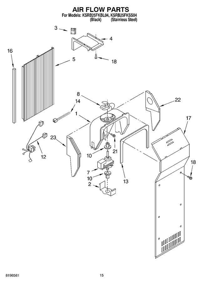 Diagram for KSRB25FKSS04