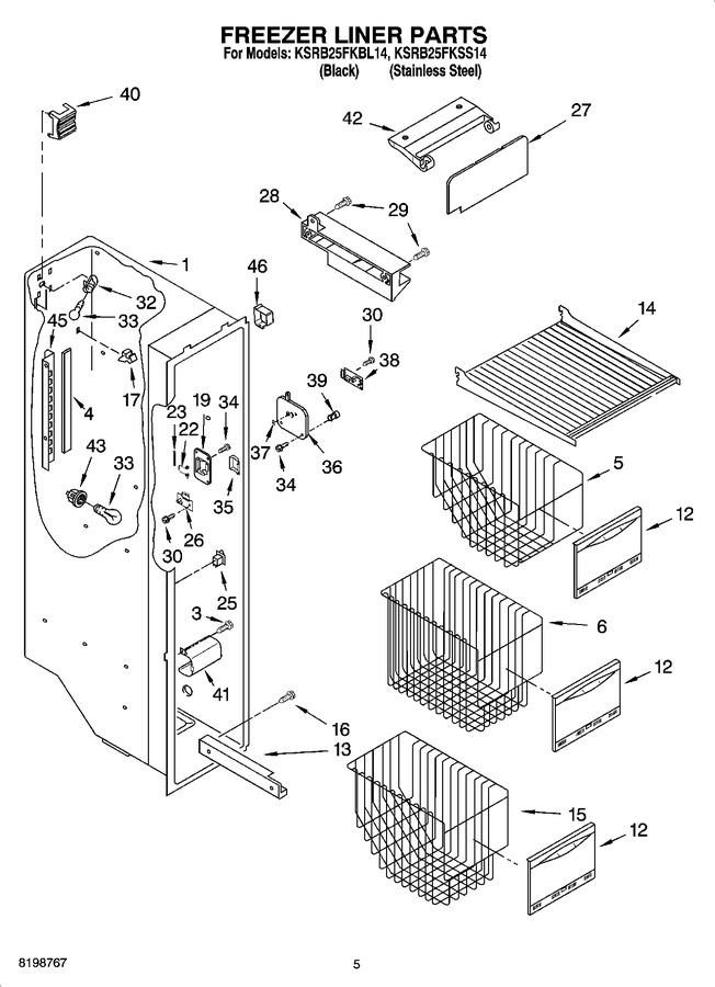 Diagram for KSRB25FKBL14