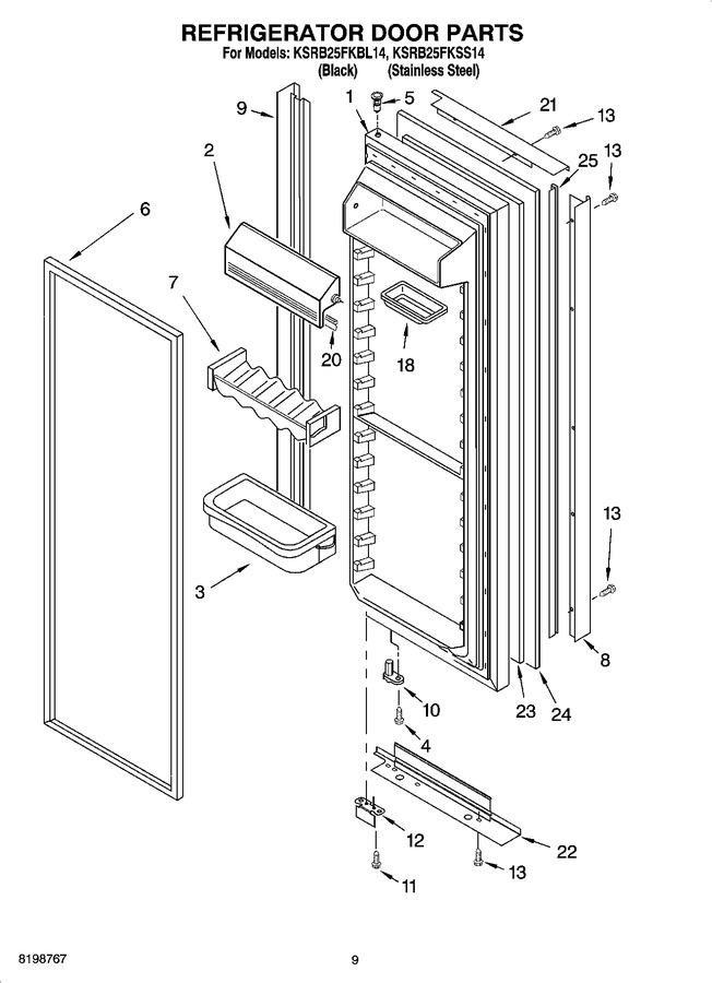 Diagram for KSRB25FKBL14