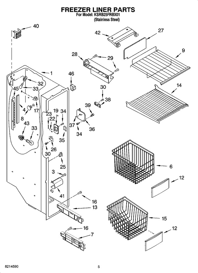 Diagram for KSRB25FRBX01