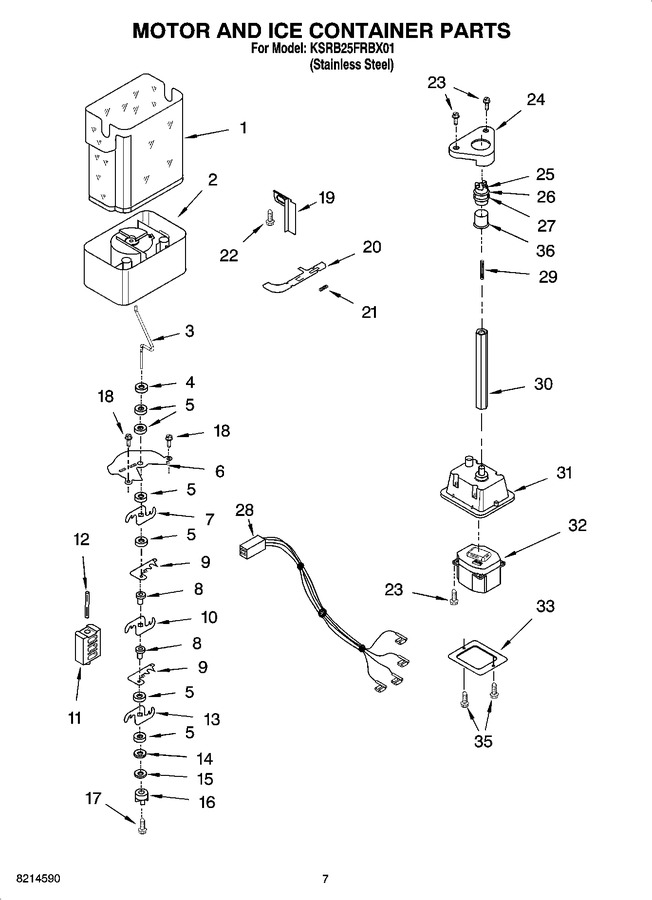 Diagram for KSRB25FRBX01