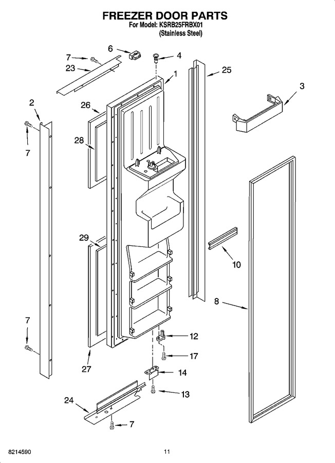 Diagram for KSRB25FRBX01