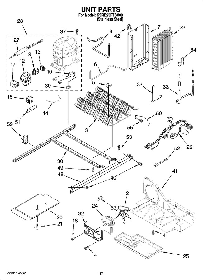 Diagram for KSRB25FTBX00