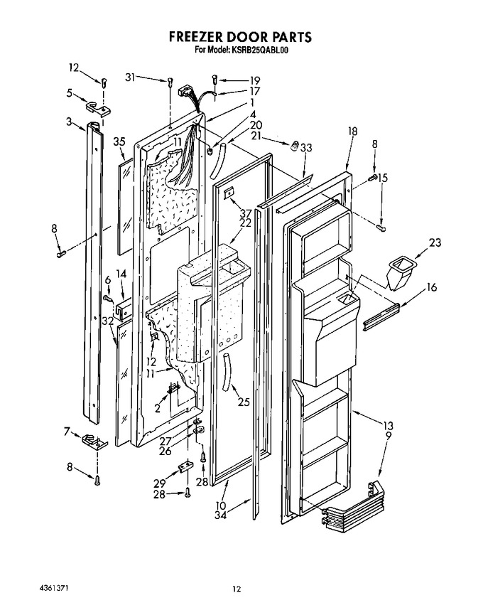 Diagram for KSRB25QABL00