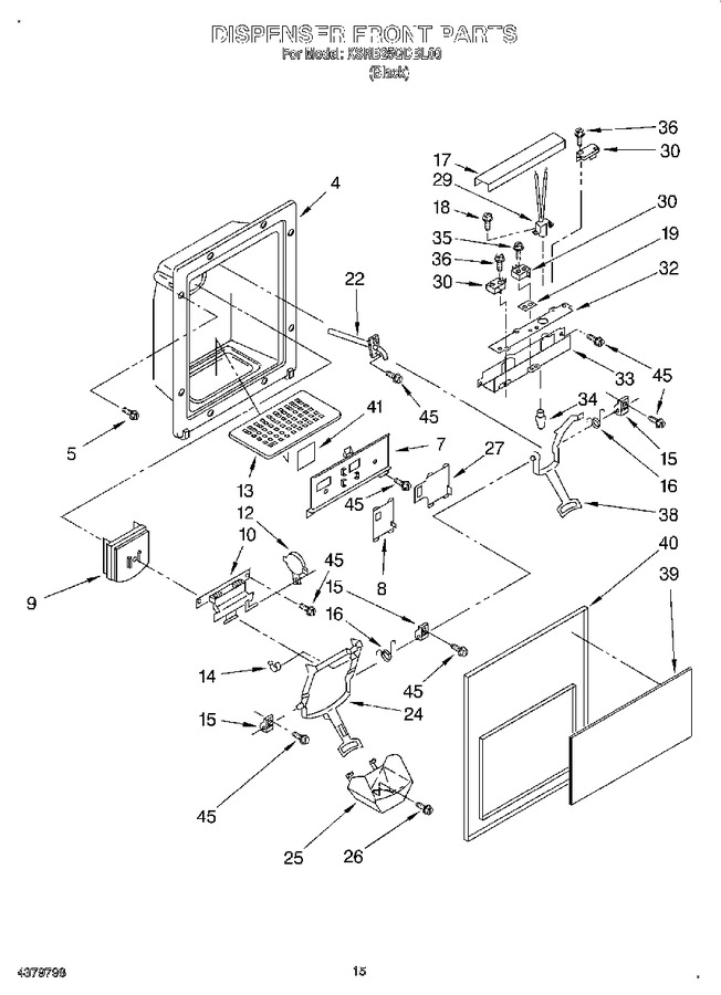 Diagram for KSRB25QDBL00