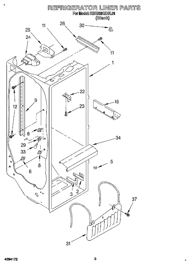 Diagram for KSRB25QDBL01
