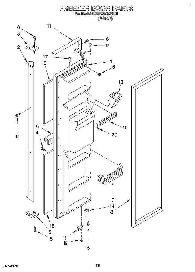 Diagram for KSRB25QDBL01