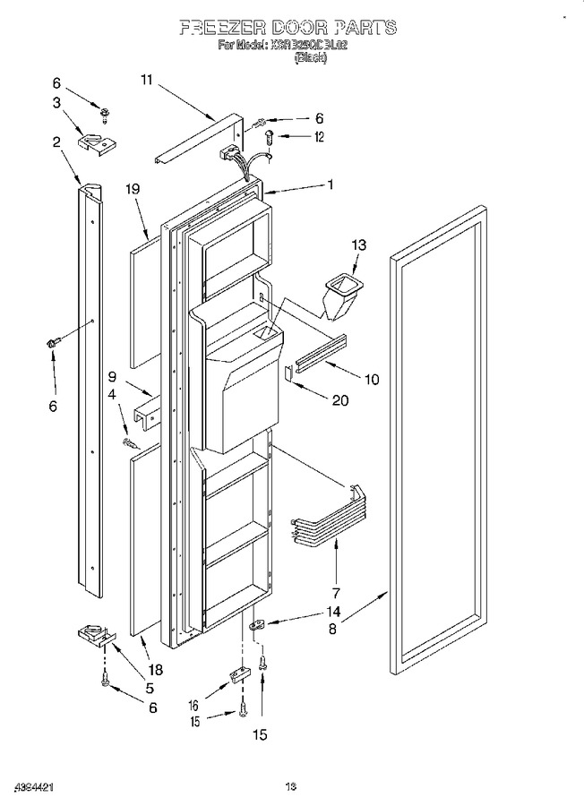 Diagram for KSRB25QDBL02