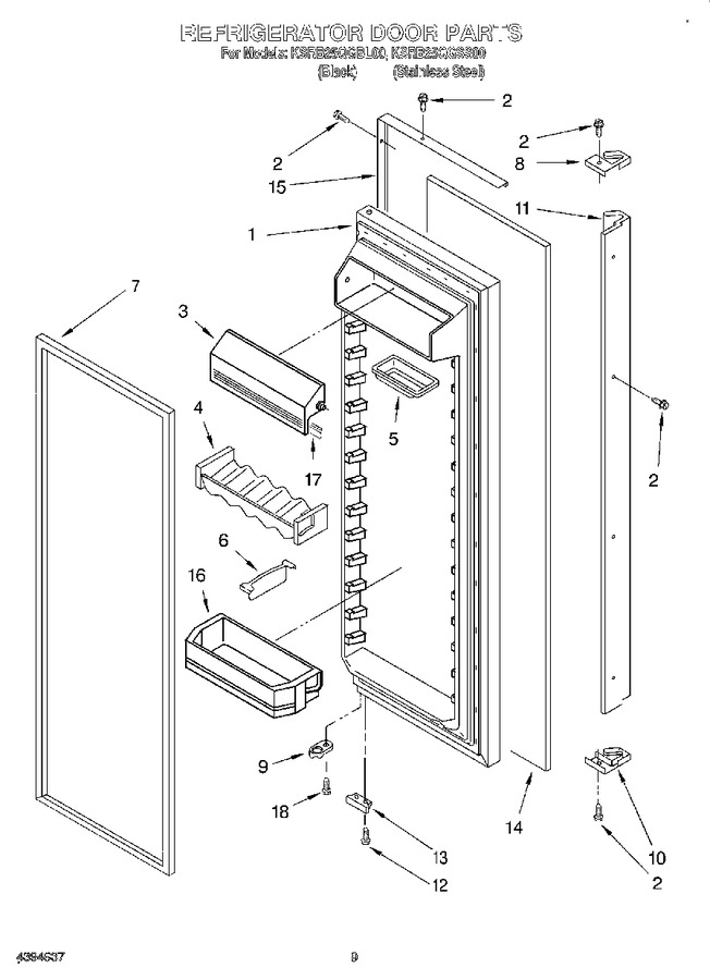 Diagram for KSRB25QGSS00