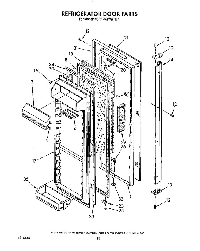 Diagram for KSRB25QWWH02