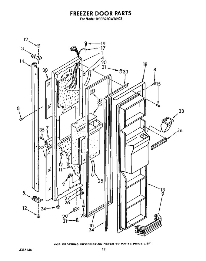 Diagram for KSRB25QWWH02